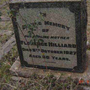 HILLIARD Florence  -1927