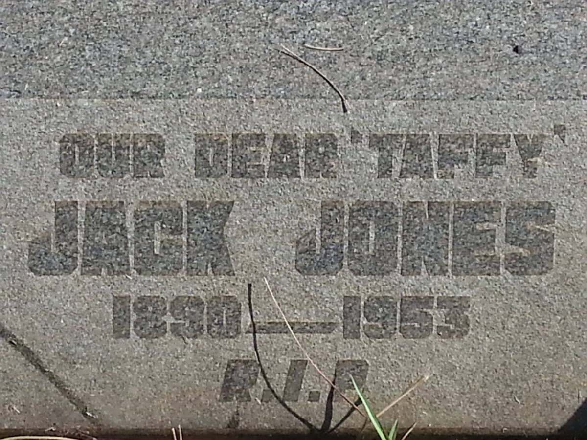 JONES Jack 1890-1953
