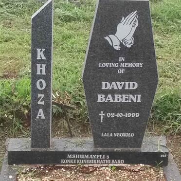 KHOZA David Babeni -1999