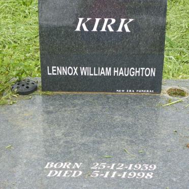 KIRK Lennox William Haughton 1939-1998