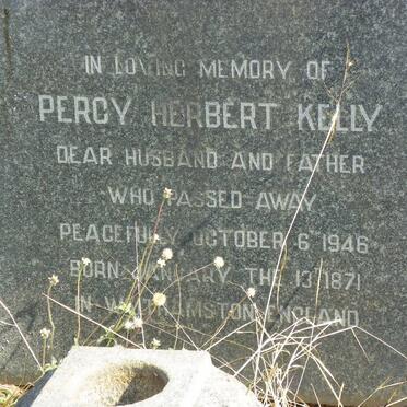 KELLY Percy Herbert 1871-1946