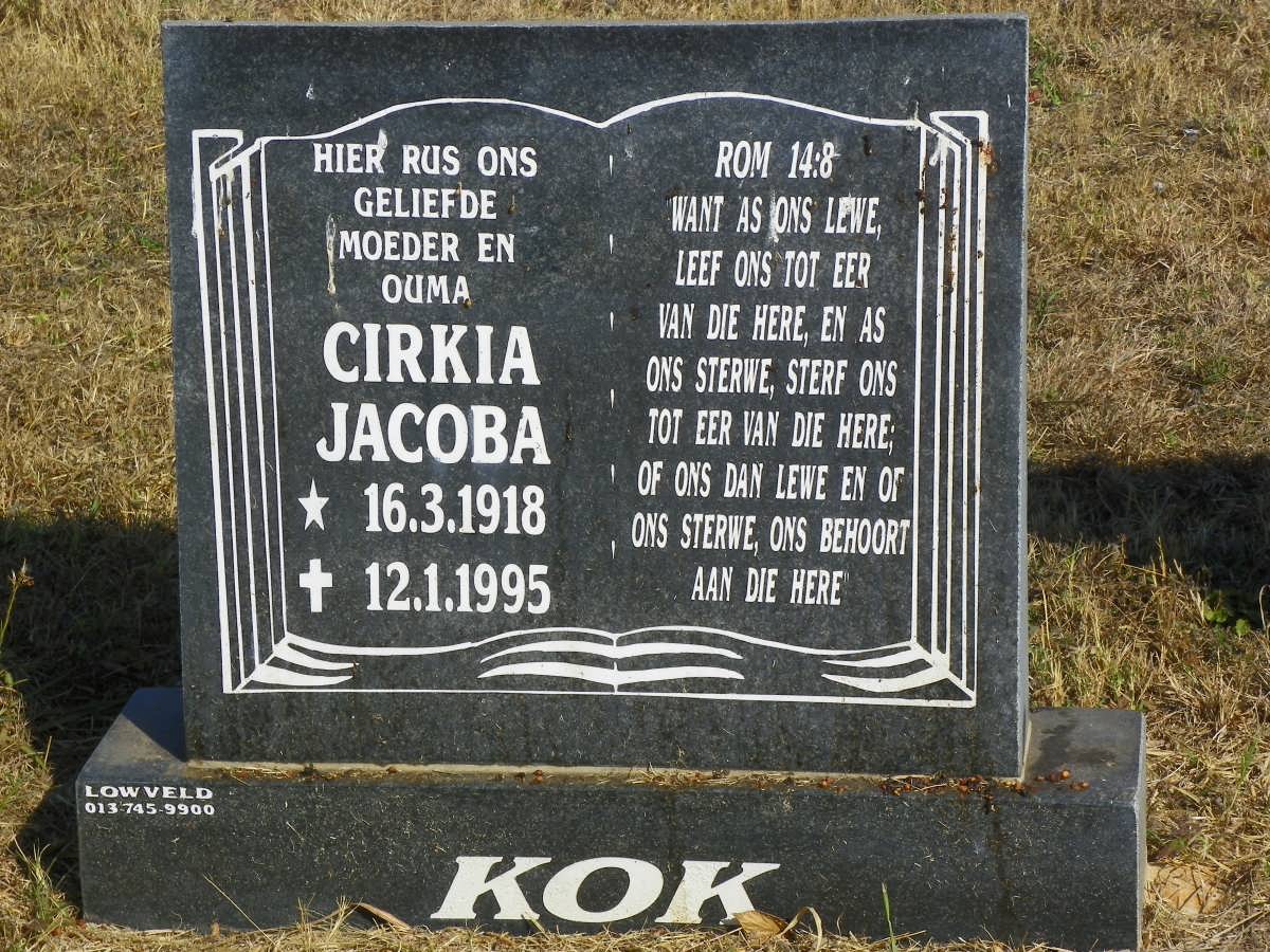 KOK Cirkia Jacoba 1918-1995