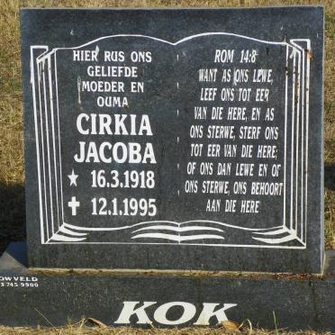 KOK Cirkia Jacoba 1918-1995