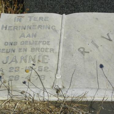 KLOPPER Jannie 1952-1976