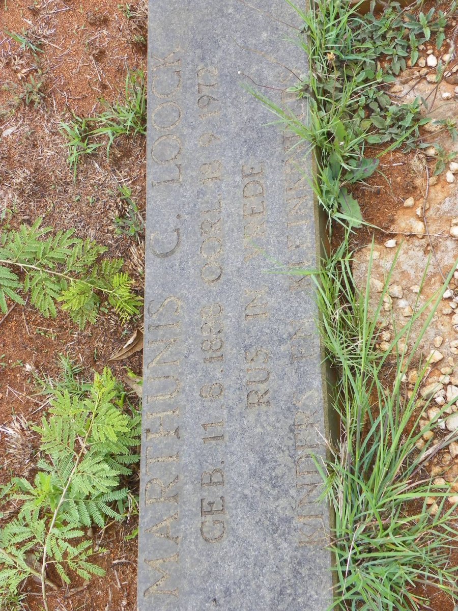 LOOCK Marthunis C. 1888-1972