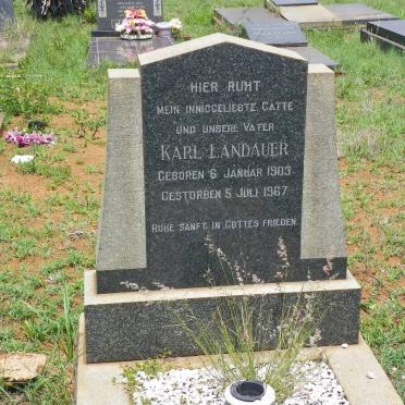 LANDAUER Karl 1903-1967