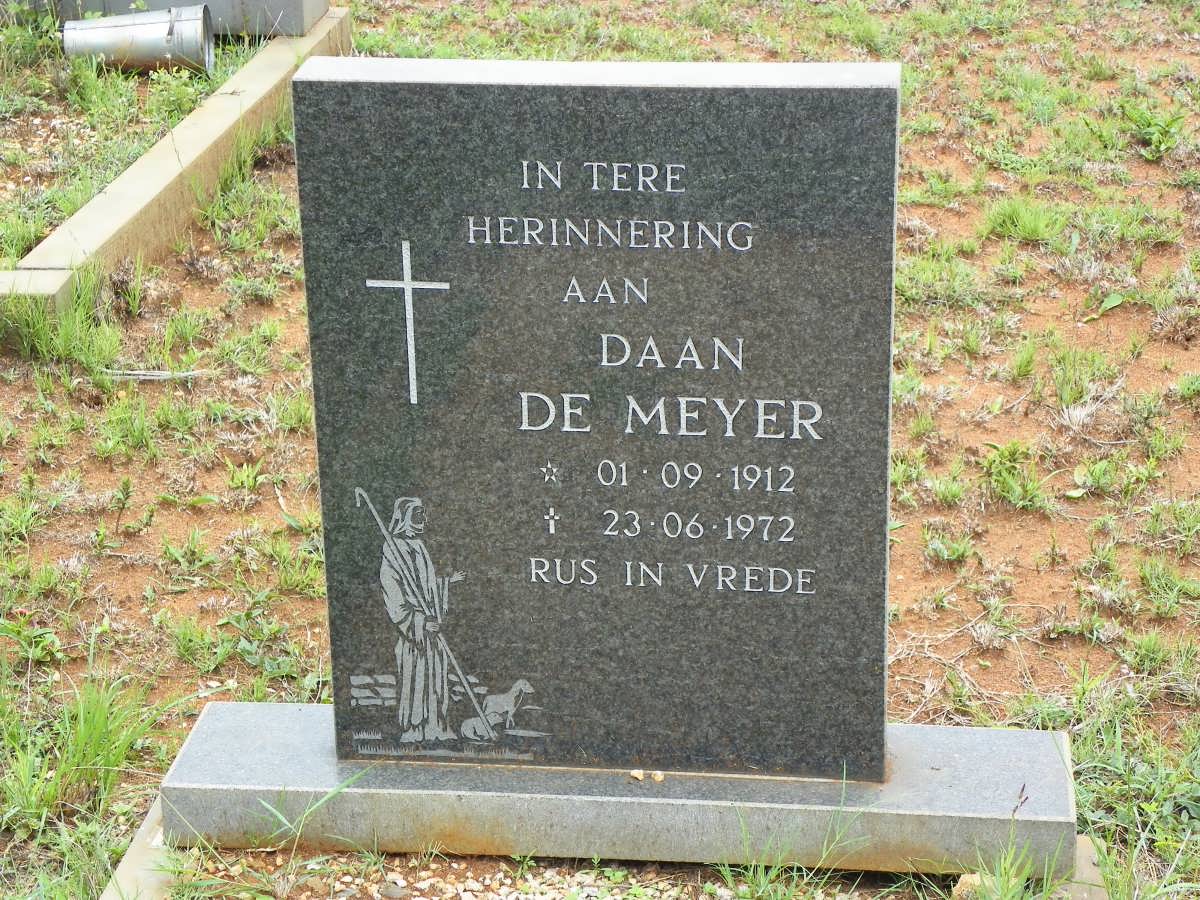 MEYER Daan, de 1912-1972