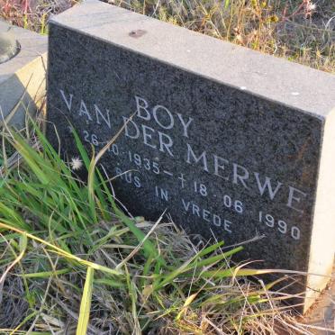MERWE Boy, van der 1935-1990