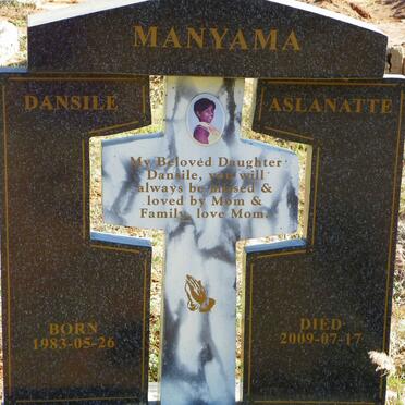 MANYAMA Dansile Aslanatte 1983-2009