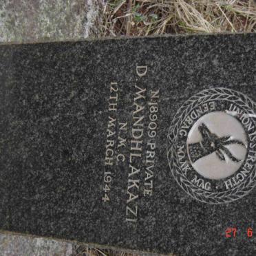 MANDHLAKAZI D. -1944