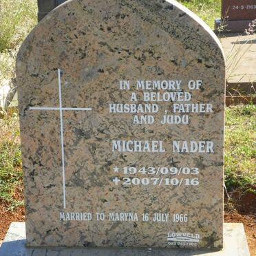 NADER Michael 1943-2007