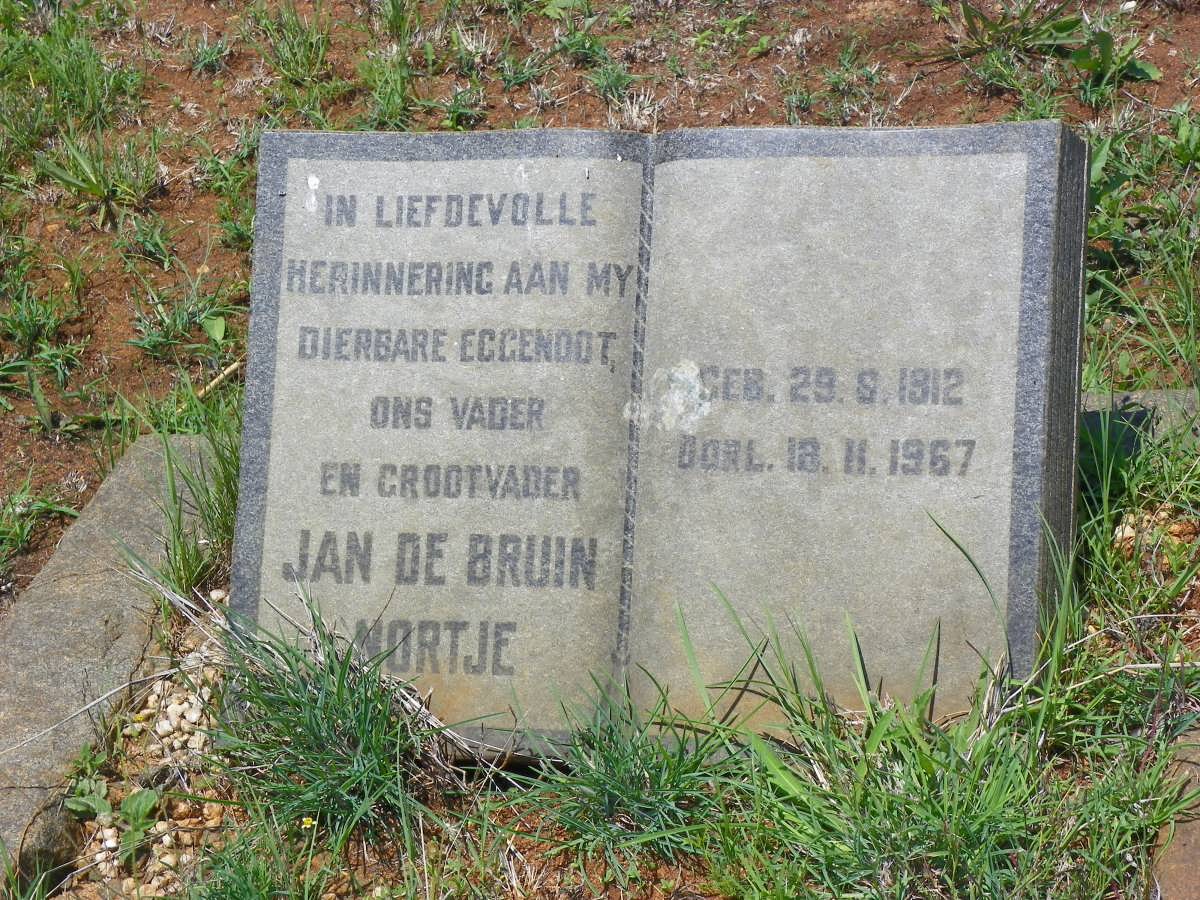NORTJE Jan de Bruin 1912-1967