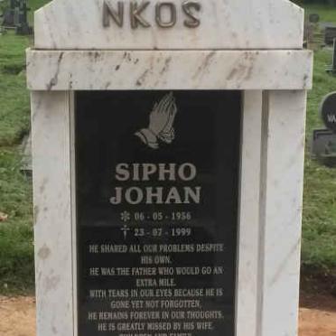 NKOSI Sipho Johan 1956-1999
