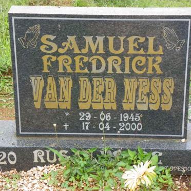 NESS Samuel Fredrick, van der 1945-2000