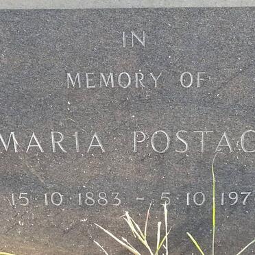 POSTAGE Maria 1883-1970