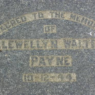 PAYNE Llewellyn Walter -1944