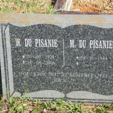 PISANIE W., du 1924-2006 &amp; M. 1944-