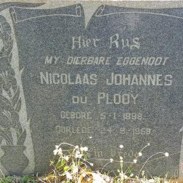 PLOOY Nicolaas Johannes, du 1898-1959