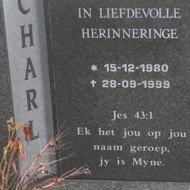 PREEZ Charl, du 1980-1999
