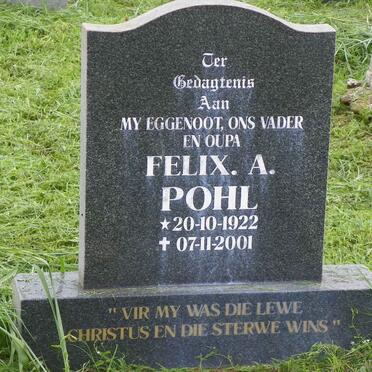 POHL Felix. A. 1922-2001