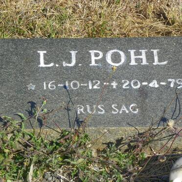 POHL L.J. 1912-1979