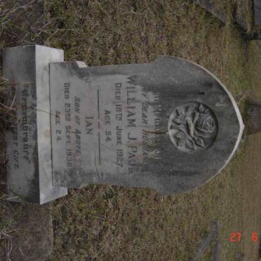 PAUL William J. -1927 :: PAUL Ian -1936