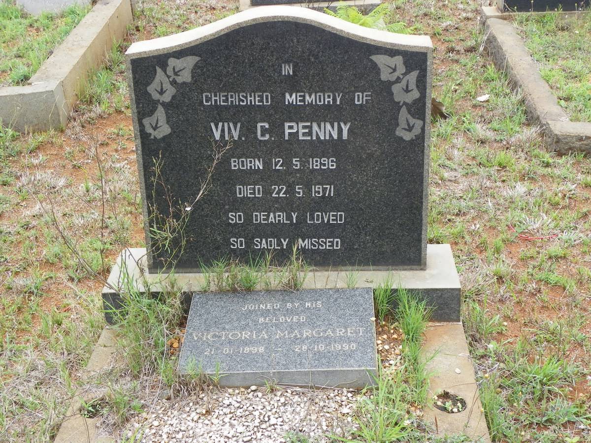 PENNY Viv. C. 1896-1971 &amp; Victoria Margaret 1898-1990