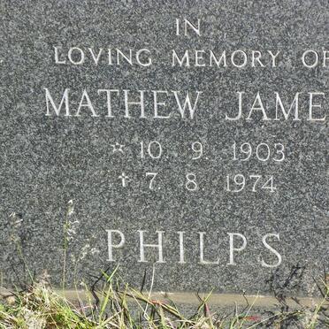 PHILPS Mathew James 1903-1974