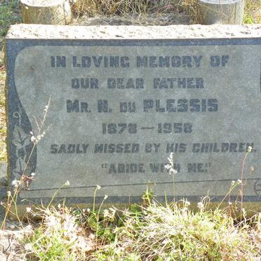 PLESSIS N., du 1878-1958