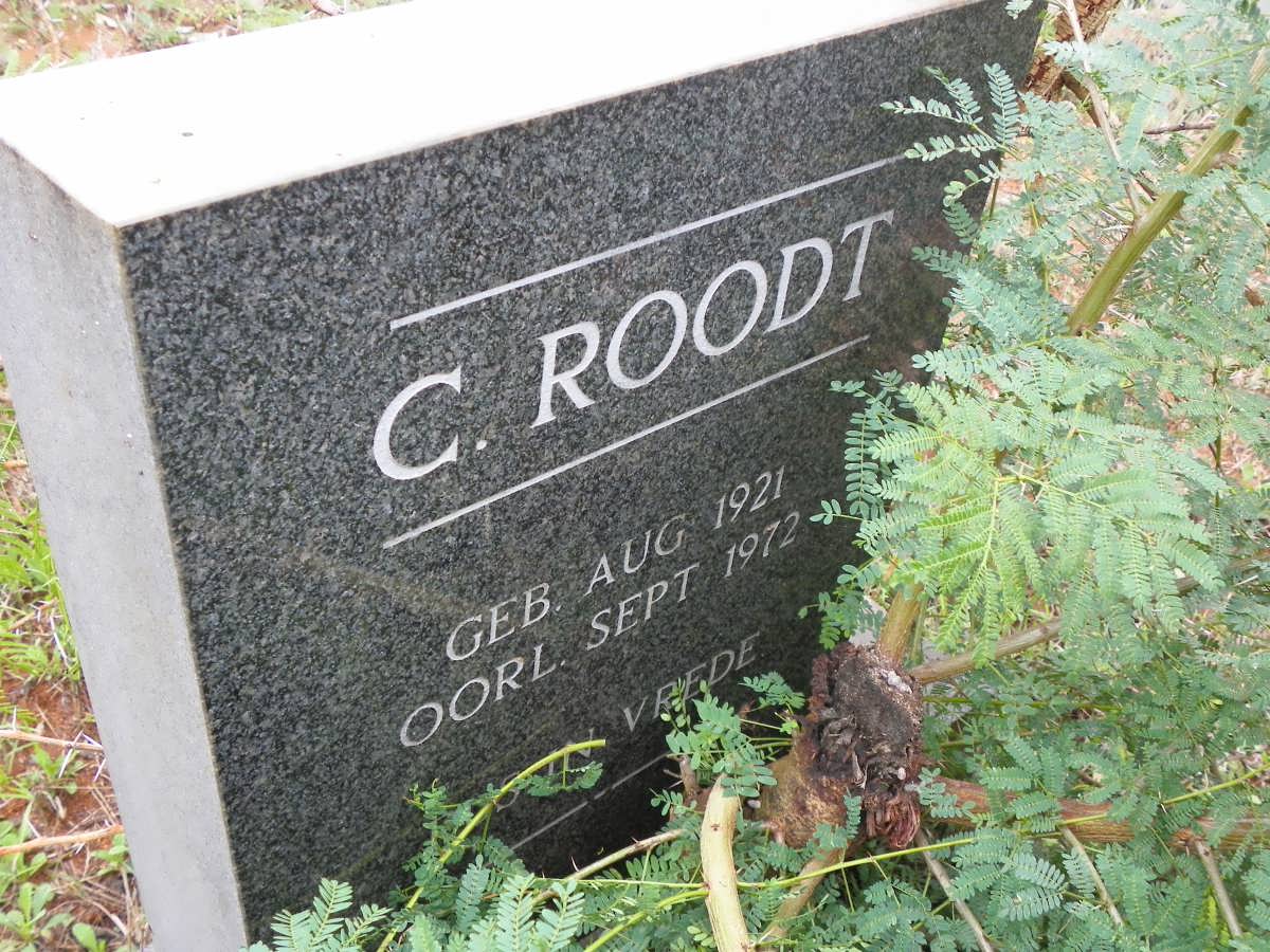 ROODT C. 1921-1972