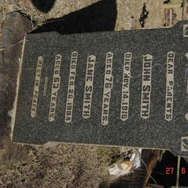 SMITH John  -1916 &amp;  Jane -1904