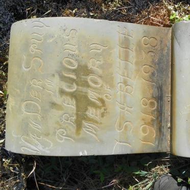 SPUY Isabelle, van der 1918-1938