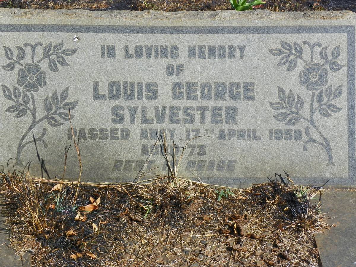 SYLVESTER Louis George -1950