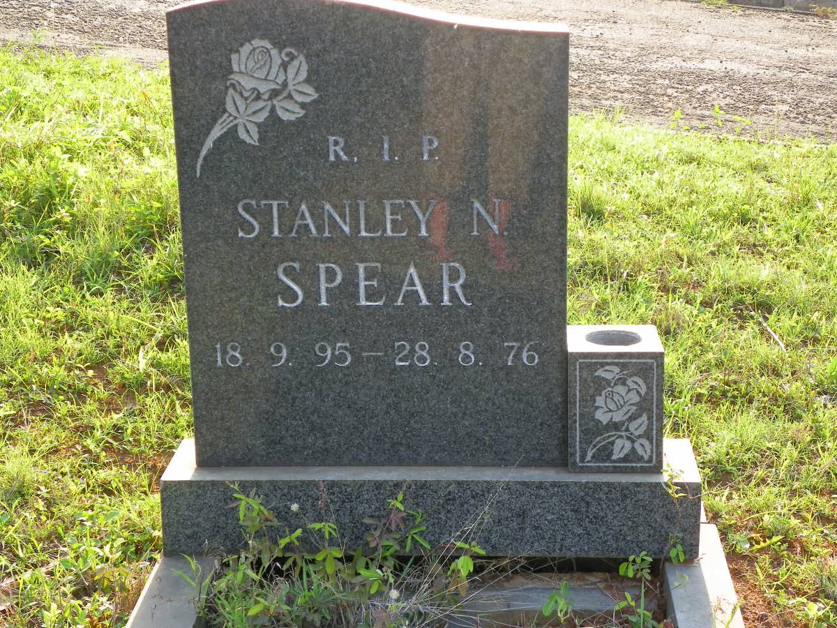 SPEAR Stanley N. 1895-1976