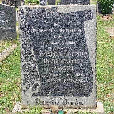 SWART Ignatius Petrus Bezuidenhout 1924-1964