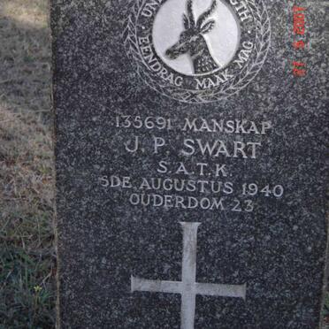 SWART J.P. -1940