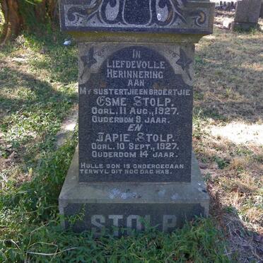 STOLP Esme -1927 :: STOLP Japie -1927