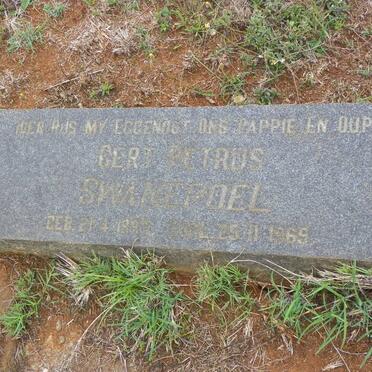 SWANEPOEL Gert Petrus 1893-1969 & Sophia Catharina 1903-1974