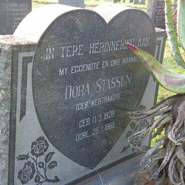 STASSEN Dora nee WESTRAADT 1928-1962