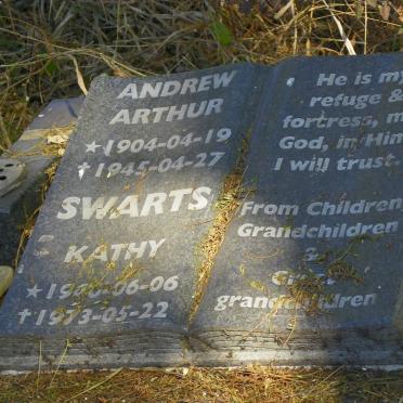 SWARTS Andrew Arthur 1904-1945 :: SWARTS Kathy 1940-1973