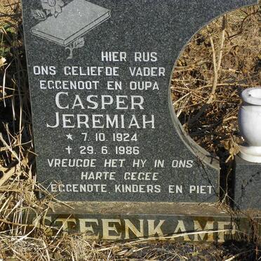 STEENKAMP Casper Jeremiah 1924-1986
