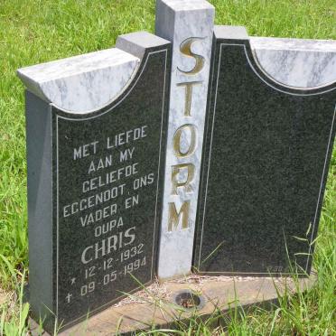 STORM Chris 1932-1994
