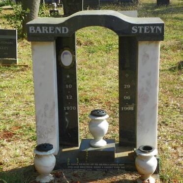 STEYN Barend 1970-1998