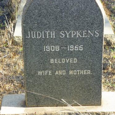 SYPKENS Judith 1908-1955