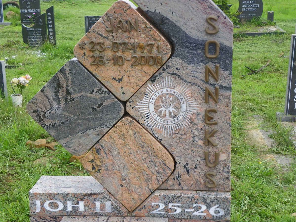 SONNEKUS Jan 1971-2000