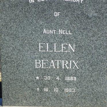 THOMSON Ellen Beatrix 1889-1983