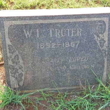 TRUTER W.L. 1892-1967