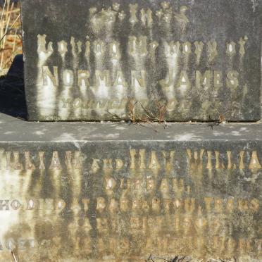 WILLIAMS Norman James -1903