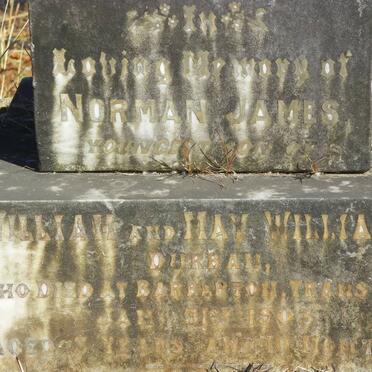 WILLIAMS Norman James -1903