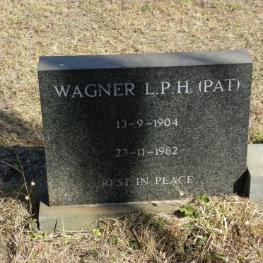 WAGNER L.P.H. 1904-1982